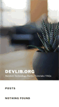 Mobile Screenshot of devlib.org