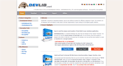 Desktop Screenshot of devlib.net