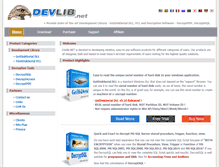 Tablet Screenshot of devlib.net